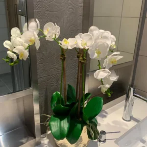 Artificial Gold Orchid